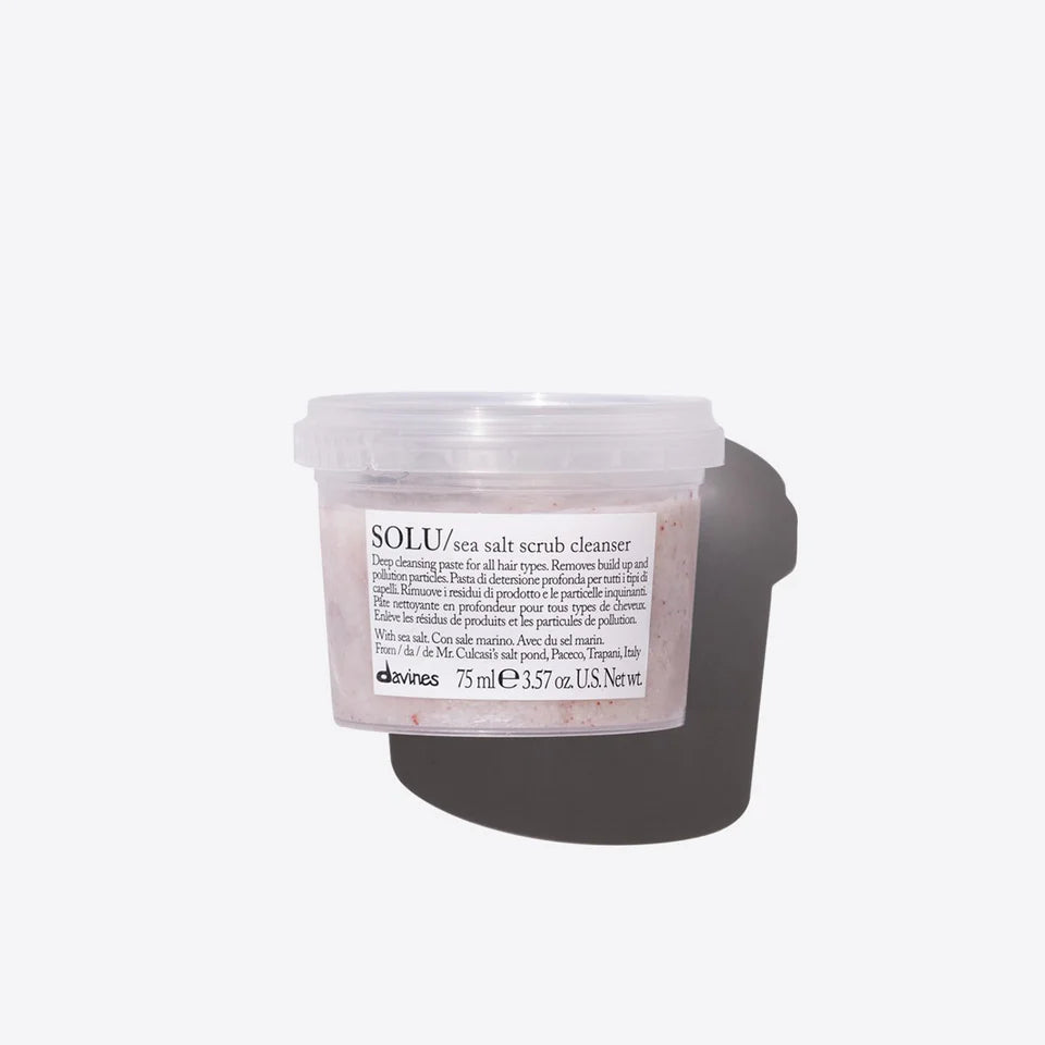Solu Sea Salt Scrub Cleanser - Clarifying for All Hair Types