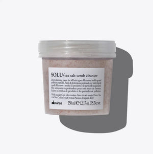 Solu Sea Salt Scrub Cleanser - Clarifying for All Hair Types